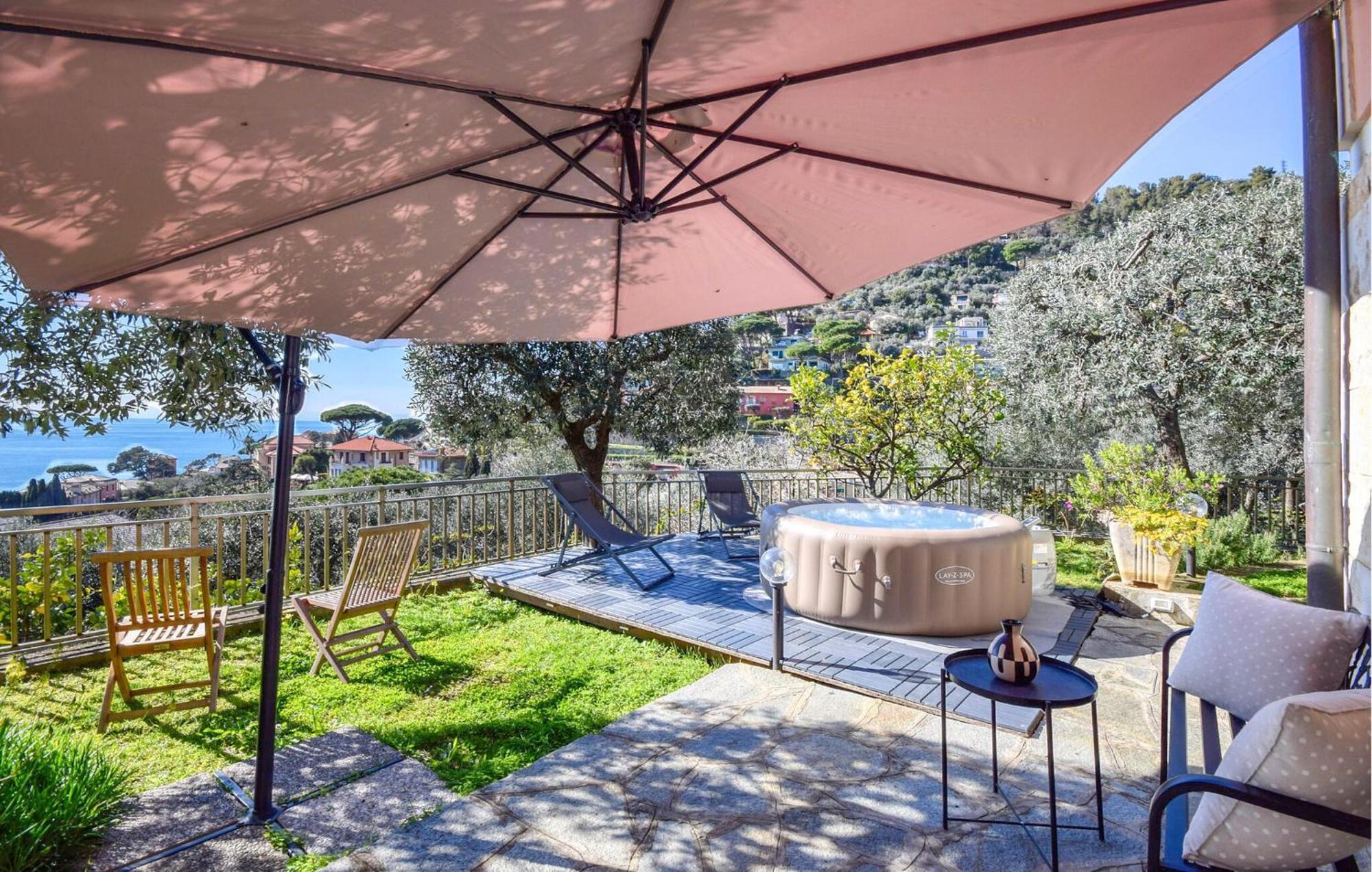 Nice Apartment In Recco With House Sea View المظهر الخارجي الصورة